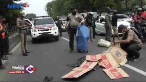 Gagal Menyalip Truk Didepannya, Seorang Pengendara Sepeda Motor Tewas Terlindas Truk