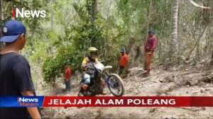 Memperingati Hari Sumpah Pemuda, Pengemudi Motor Trail Beraksi Sembari Menjelajah Alam Poleang