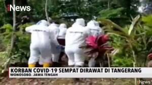 Polisi Bantu Pemakaman Jenazah Terjangkit Korona di Jawa Tengah