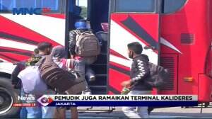 Pemudik Ramaikan Terminal Jelang Larangan Mudik Berlaku