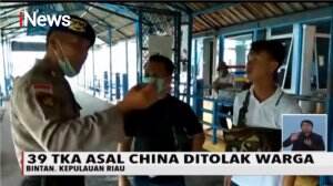 39 TKA Asal Cina Ditolak Warga