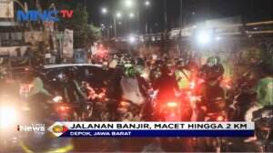 Banjir Datang, Depok Macet Hingga 2 Kilometer