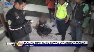 Nyaris Tewas! Maling HP Dikeroyok Warga Jakarta Barat