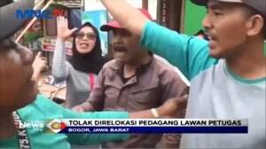 Penertiban PKL di Bogor Ricuh, Pedagang Merasa Sudah Membayar Retribusi Harian