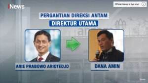 Hasil RUPS Sebut Pergantian Direktur Utama dan Sejumlah Direksi Antam Untuk Lanjutkan Program Kerja