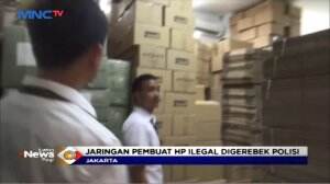 Lagi! Pabrik HP Ilegal Digerebek Polisi