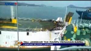 Arus Deras Bawah Laut Sebabkan Tabrakan Tiga Kapal Ferry di Lampung Selatan