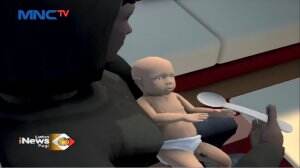 Disuapi Pisang, Bayi 40 Hari Meninggal