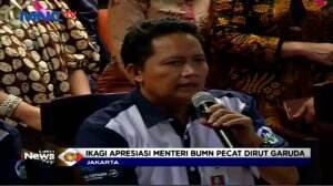 Puluhan Awak Kabin Garuda Apresiasi BUMN Atas Pencopotan Ari Askhara