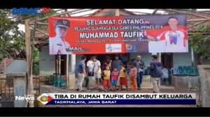 Viral, Peraih Emas SEA Games 2019 Pulang Kampung Naik Angkot
