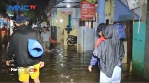 Permukiman Warga Di Daerah Jakarta Timur Terendam Banjir