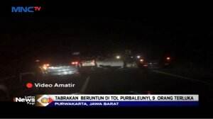 Kecelakaan di Tol Purbaleunyi, 9 Orang Terluka Salah Satunya Anggota DPD