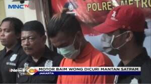 Mantan Satpam Curi Motor Artis Baim Wong