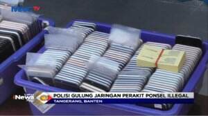 Polisi Sita Ribuan Ponsel Rekondisi Ilegal