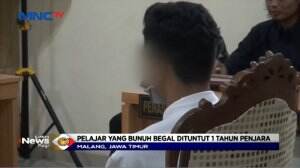 Niat Membela Pacar, Pelajar Bunuh Begal Dituntut Satu Tahun Penjara