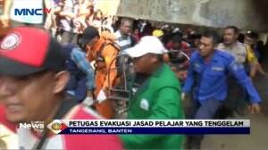 Arus Deras Sungai Cisadane Seret Pelajar Hingga Tewas
