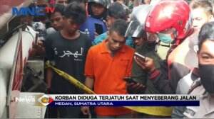 Bocah Bersepeda Tewas Terlindas Truk di Medan