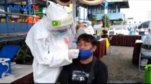 Ratusan Awak Bus dan Calon Penumpang di Bogor Jalani Swab Test