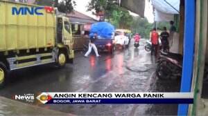 Hujan Es Hingga Angin Kencang Terjadi di Sejumlah Wilayah Bogor