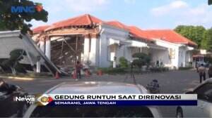 Berusia 120 Tahun, Gedung OJK di Semarang Runtuh