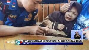 Cincin Tersangkut Di Jari Bocah