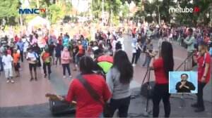 Aksi Damai Bersatu Warga Papua Dan Surabaya