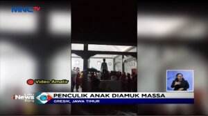 Pemuda Babak Belur Dihajar Masa Karena Percobaan Penculikan Bocah 10 Tahun