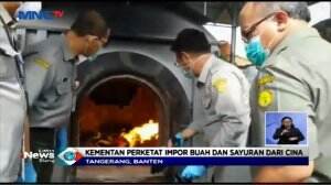 Ratusan Kilo Barang dan Bahan Makanan Dari China Dimusnahkan di Bandara Soetta