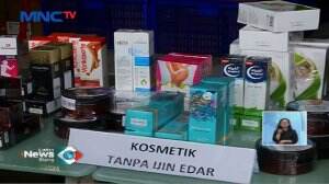 Polisi Gerebek Ratusan Kosmetik Ilegal di Tanjung Priok