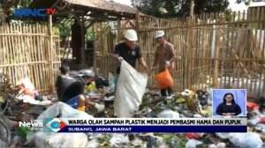 Sampah Plastik Kini Tak Jadi Masalah, Warga Subang Sulap Jadi Pupuk