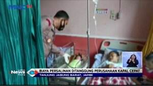 Seorang Ibu Melahirkan Diatas Kapal Cepat, Proses Persalinan Dramatis