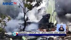 Lagi! Pesawat Tempur TNI AU Jatuh Di Riau