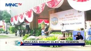 HUT DKI Jakarta ke-493, Anies Baswedan Berharap Warganya Semakin Tangguh Kedepan