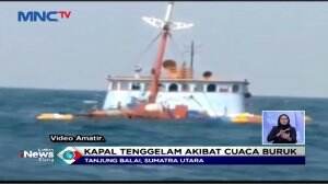 Rugi Miliaran Rupiah, Ombak 2 Meter Tenggelamkan Kapal Kargo di Selat Malaka