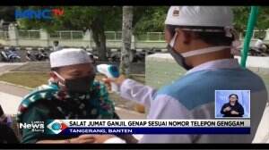 Aturan Shifting Sholat Jumat Mengacu Pada Ganjil Genap Nomor Ponsel Jemaah