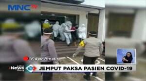 Diduga Terpapar Covid-19, Ibu dan Anak Dijemput Paksa Untuk Karantina di RS