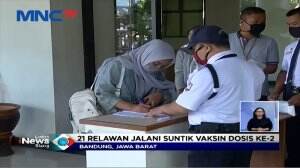 21 Relawan Kembali Jalani Uji Vaksin ke-2 di RS Unpad Bandung