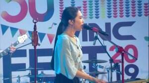 Isyana Sarasvati - Mashup (Cold Water - Closer - Hotline Blink - In My Feelings)