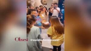 Aurel Hermansyah Dapat Kejutan Ulang Tahun