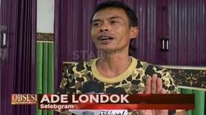 Ade Londok, Kapok Jadi Artis