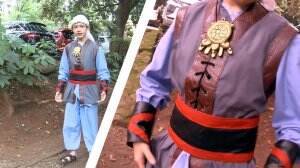 OOTD Raden Kian Santang bikin Alwi Assegaf terlihat gagah dan kuat!