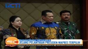 Jelang Pelantikan, MPR, DPR, Panglima TNI, Kapolri, dan BIN Mantapkan Koordinasi