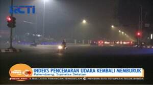 Dikepung Asap Pekat, Udara Palembang Kembali Memburuk