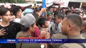 Pembongkaran Makam di Karawaci Tangerang Ricuh, Warga Lakukan Penolakan