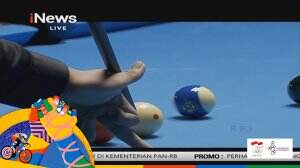 Luar Biasa! Pukulan Jump Shot Yang Dilakukan Oleh Edward Di Biliar 10 Ball Pool Single Putra Sea Games 2019