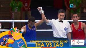 Yaodam Ammarit Petinju Thailand Menang K.O Dengan Lasavongsy Sakhone Asal Laos