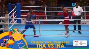 Petinju Asal Indonesia Gha Libertus Kalah Telak Dengan Petinju Thailand Phoemsap Atichai