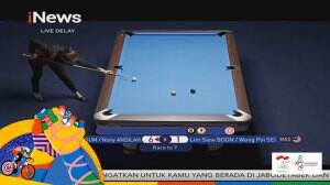 Dewi Fortuna Menaungi Tim Indonesia Yang Berhasil Menaklukan Malaysia Di Biliar 9 Ball Pool Double Putri Sea Games 2019