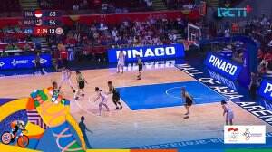 Detik-Detik Tim Basket Putri Kalahkan Malaysia Dengan Skor 70-59