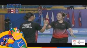 Detik-Detik Kemenangan Ganda Putri Di Ajang Sea Games 2019 - Singapura Vs Indonesia